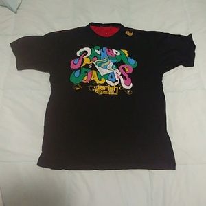 Parish "Rainbow Flavors" mens 3XL black t-shirt
